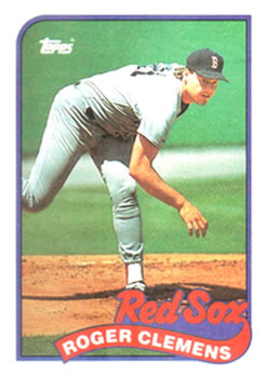 1989 Topps #450 Roger Clemens NM-MT Boston Red Sox 