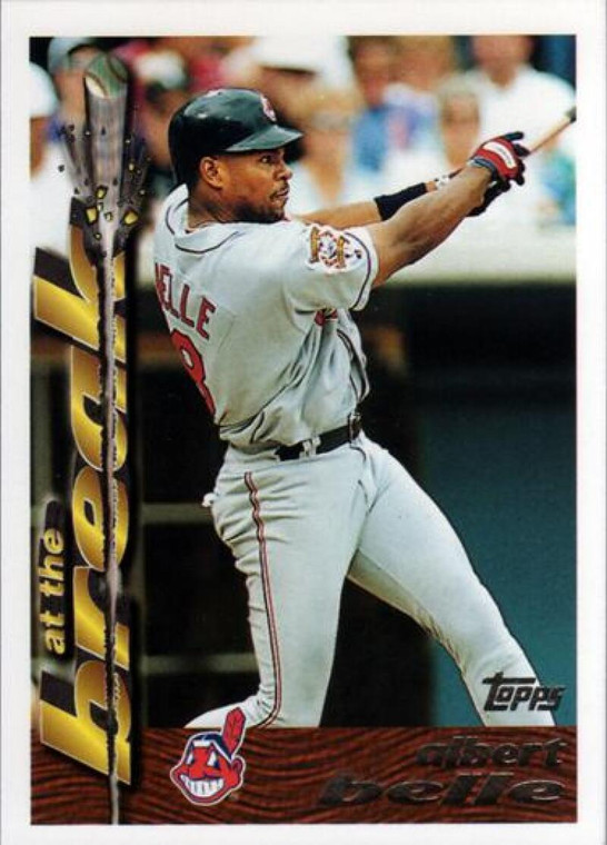 1995 Topps Traded and Rookies #4T Albert Belle AB NM-MT  Cleveland Indians 