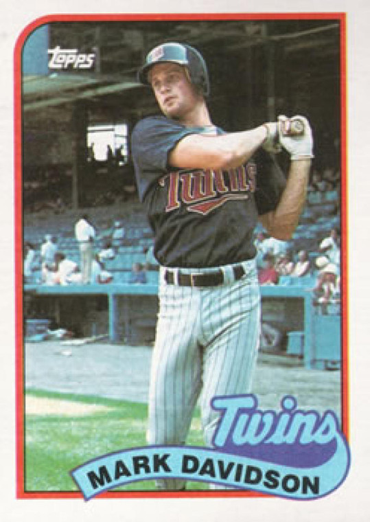 1989 Topps #451 Mark Davidson NM-MT Minnesota Twins 