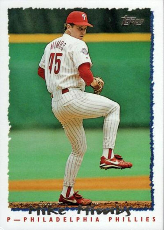1995 Topps Traded and Rookies #19T Mike Mimbs NM-MT  RC Rookie Philadelphia Phillies 