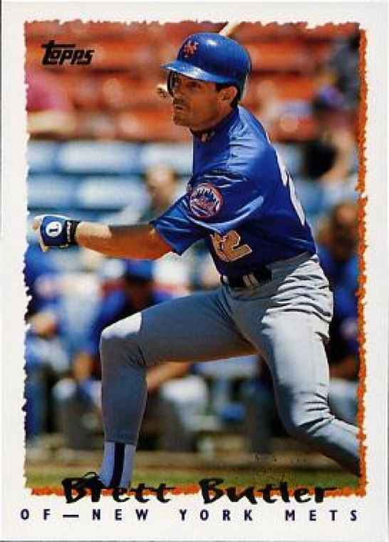 1995 Topps Traded and Rookies #41T Brett Butler NM-MT  New York Mets 