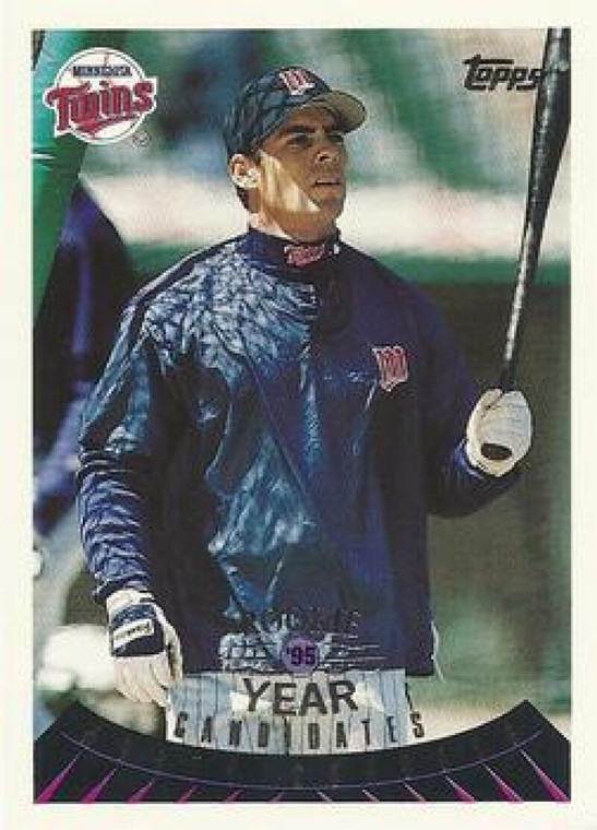 1995 Topps Traded and Rookies #45T Marty Cordova NM-MT  Minnesota Twins 