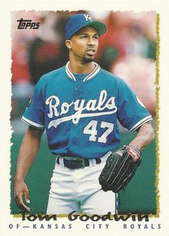 1995 Topps Traded and Rookies #86T Tom Goodwin NM-MT  Kansas City Royals 