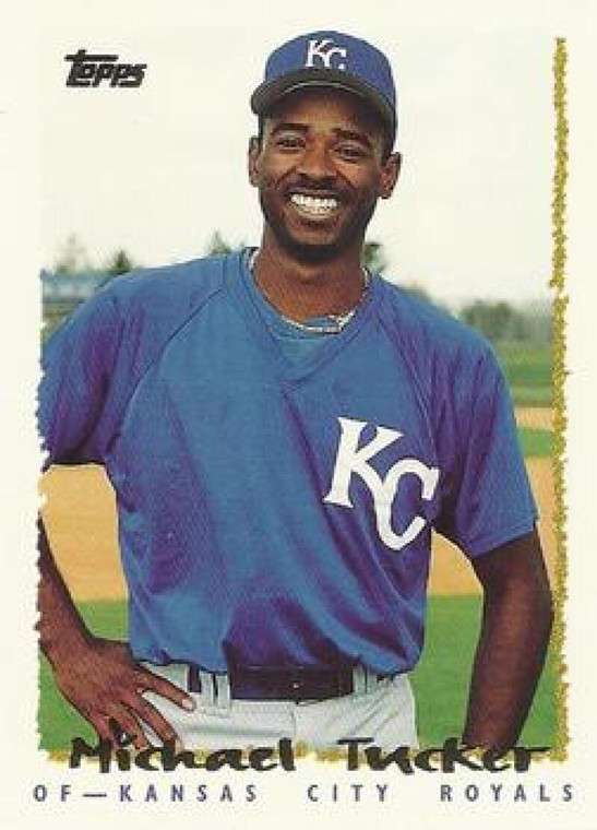 1995 Topps Traded and Rookies #99T Michael Tucker NM-MT  Kansas City Royals 