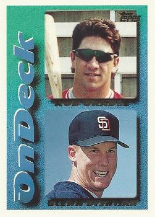 1995 Topps Traded and Rookies #107T Rob Grable/Glenn Dishman NM-MT  RC Rookie Philadelphia Phillies/San Diego Padres 