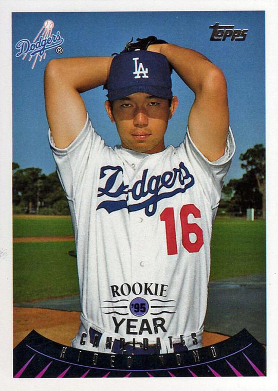 1995 Topps Traded and Rookies #124T Hideo Nomo ROY NM-MT  Los Angeles Dodgers 