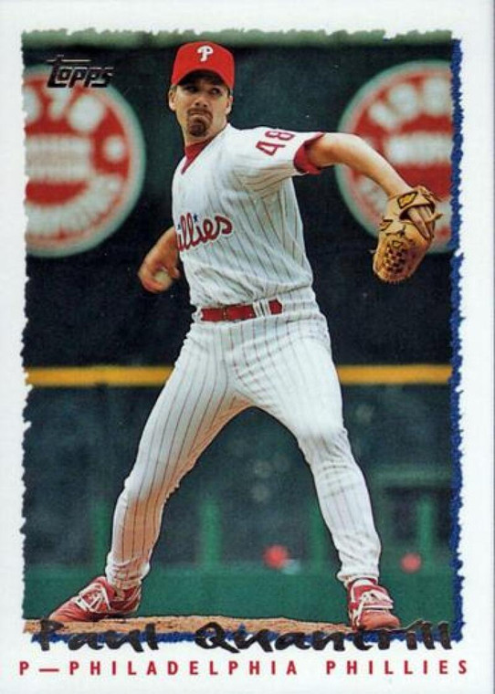 1995 Topps Traded and Rookies #127T Paul Quantrill NM-MT  Philadelphia Phillies 
