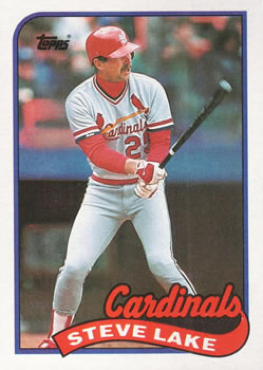 1989 Topps #463 Steve Lake NM-MT St. Louis Cardinals 