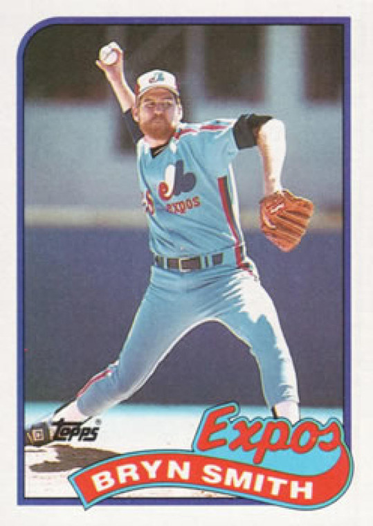 1989 Topps #464 Bryn Smith NM-MT Montreal Expos 