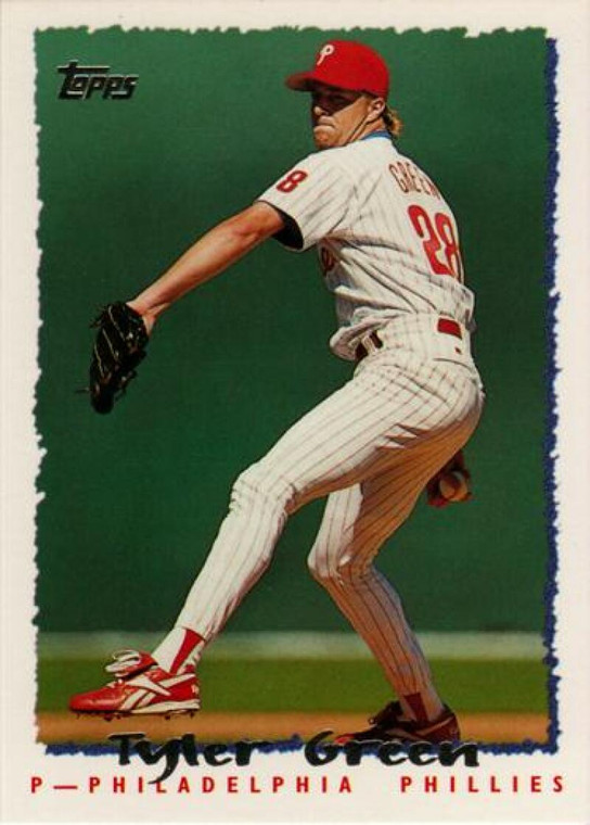1995 Topps Traded and Rookies #152T Tyler Green NM-MT  Philadelphia Phillies 