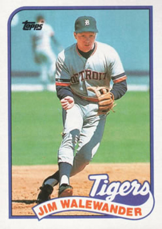 1989 Topps #467 Jim Walewander NM-MT Detroit Tigers 