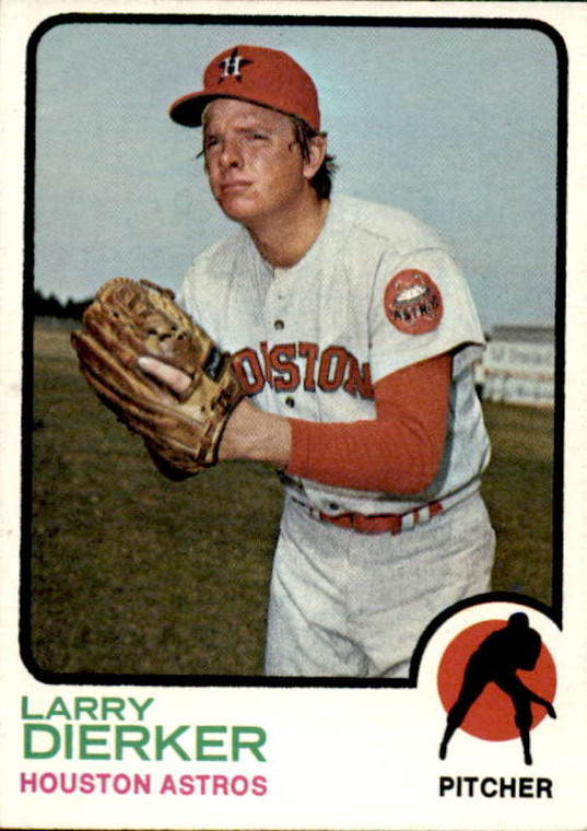 1973 Topps #375 Larry Dierker VG Houston Astros 