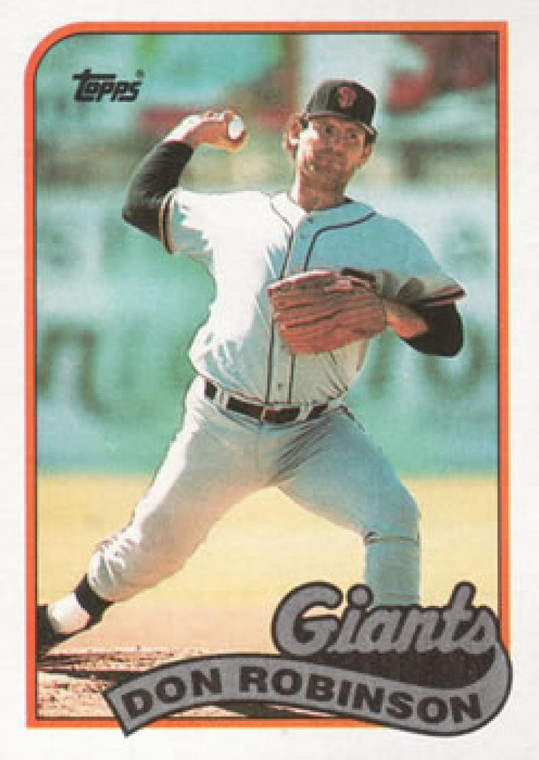 1989 Topps #473 Don Robinson NM-MT San Francisco Giants 