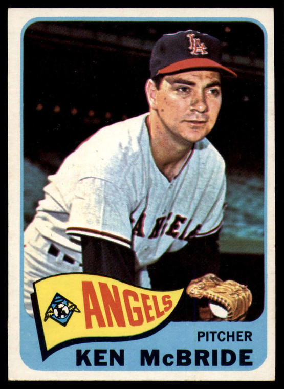 1965 Topps #268 Ken McBride VG  Los Angeles Angels 