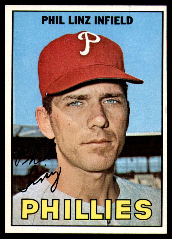1967 Topps #14 Phil Linz VG Philadelphia Phillies 