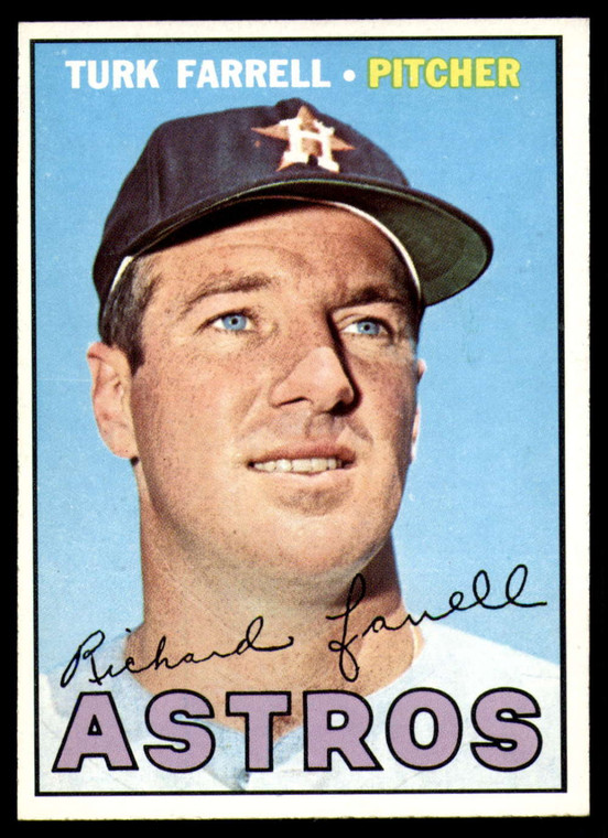 1967 Topps #190 Turk Farrell VG Houston Astros 