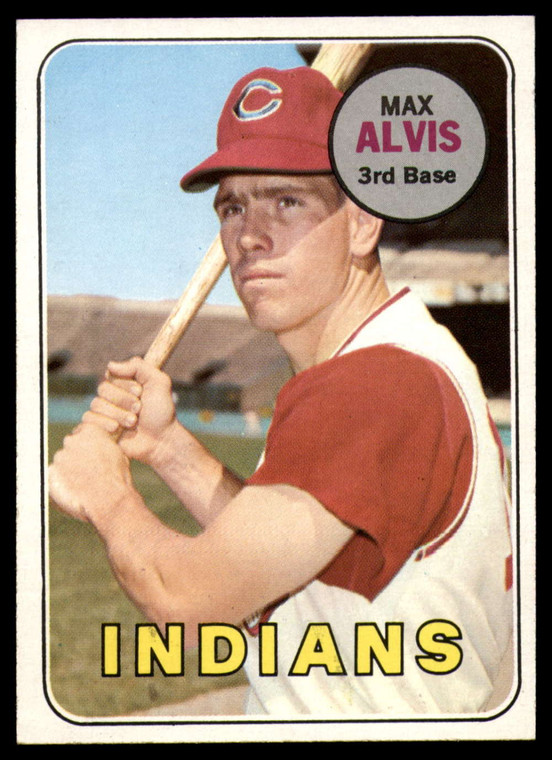 1969 Topps #145 Max Alvis VG Cleveland Indians 