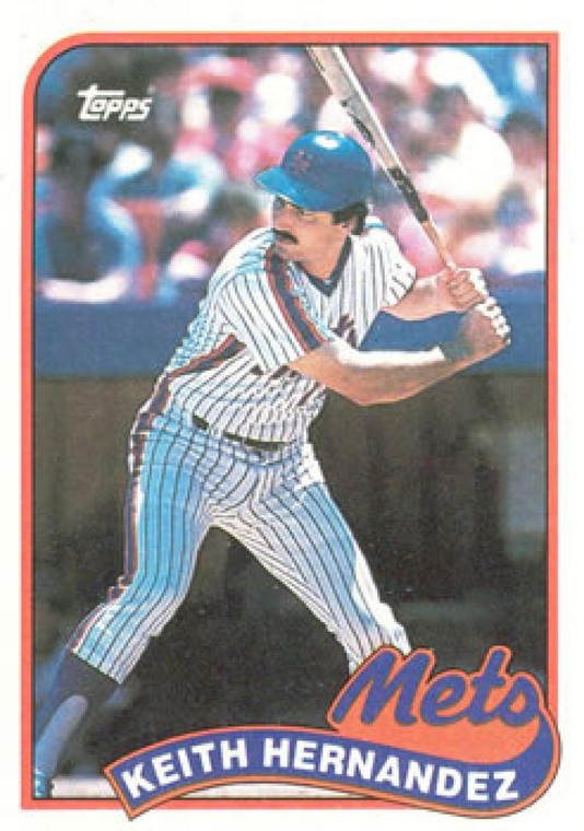 1989 Topps #480 Keith Hernandez NM-MT New York Mets 
