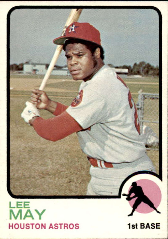 1973 Topps #135 Lee May UER VG Houston Astros 