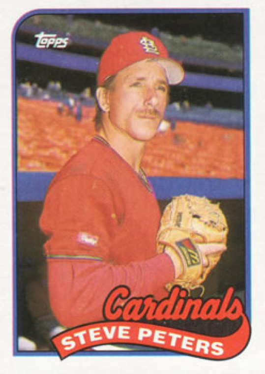 1989 Topps #482 Steve Peters NM-MT St. Louis Cardinals 