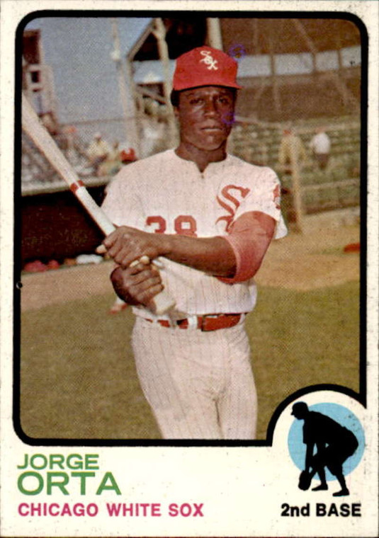 1973 Topps #194 Jorge Orta VG RC Rookie Chicago White Sox 