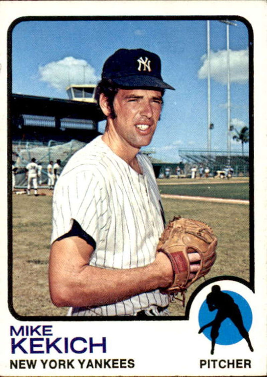 1973 Topps #371 Mike Kekich VG New York Yankees 