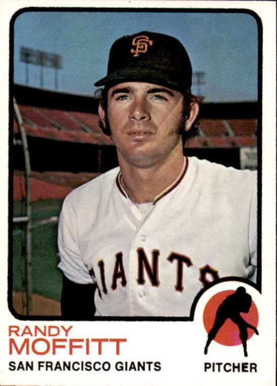 1973 Topps #43 Randy Moffitt VG RC Rookie San Francisco Giants 