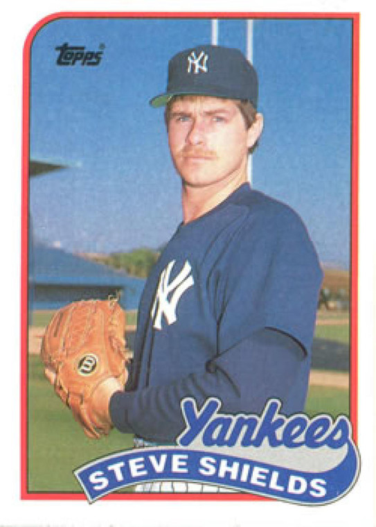 1989 Topps #484 Steve Shields NM-MT New York Yankees 