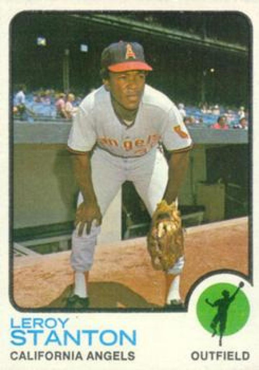 1973 Topps #18 Leroy Stanton VG California Angels 