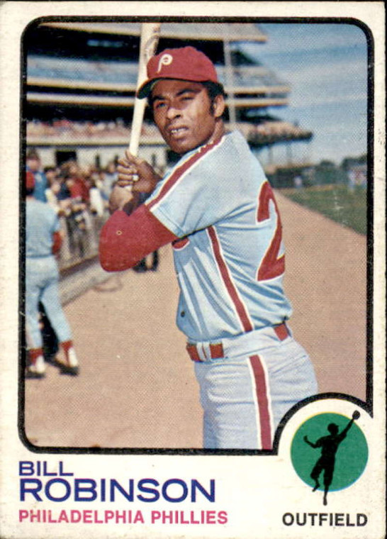 1973 Topps #37 Bill Robinson VG Philadelphia Phillies 