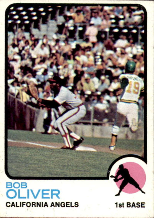 1973 Topps #289 Bob Oliver VG California Angels 