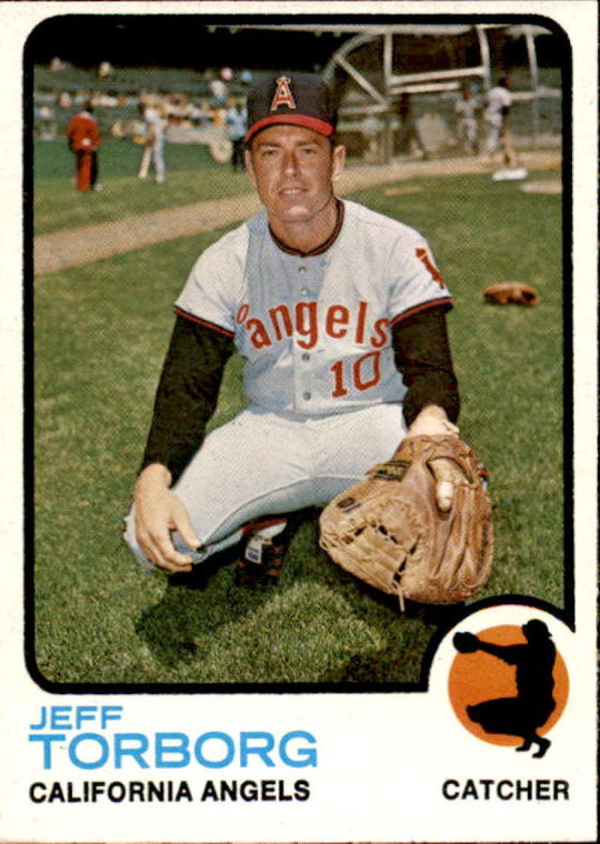 1973 Topps #154 Jeff Torborg VG California Angels 