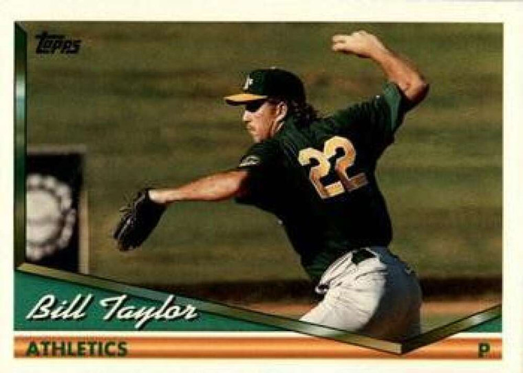 1994 Topps Traded #2T Bill Taylor NM-MT  RC Rookie Oakland Athletics 