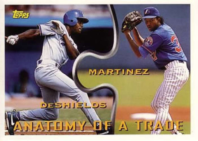 1994 Topps Traded #42T Pedro Martinez/Delino Deshields NM-MT  Montreal Expos/Los Angeles Dodgers 