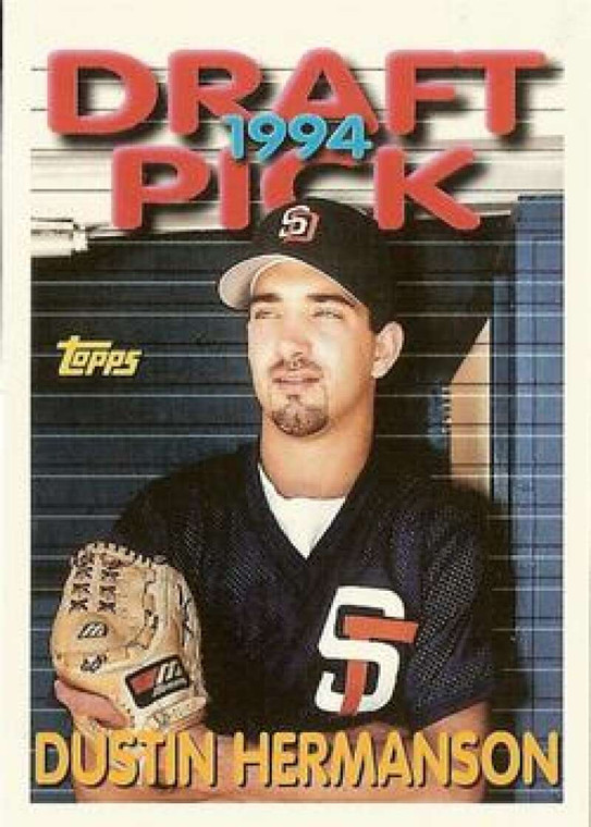 1994 Topps Traded #95T Dustin Hermanson NM-MT  San Diego Padres 
