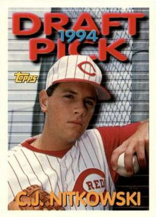 1994 Topps Traded #109T C.J. Nitkowski NM-MT  RC Rookie Cincinnati Reds 