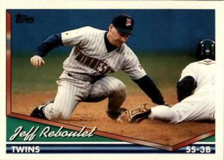 1994 Topps Traded #123T Jeff Reboulet NM-MT  Minnesota Twins 