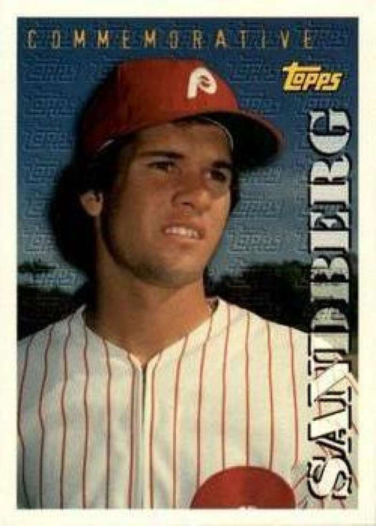 1994 Topps Traded #130T Ryne Sandberg HL NM-MT  Philadelphia Phillies 