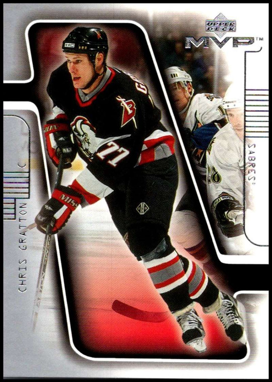 2001-02 Upper Deck MVP #20 Chris Gratton NM-MT  Buffalo Sabres 