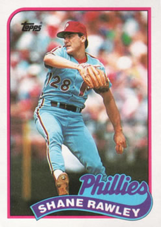 1989 Topps #494 Shane Rawley NM-MT Philadelphia Phillies 