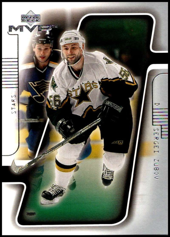 2001-02 Upper Deck MVP #59 Sergei Zubov NM-MT  Dallas Stars 