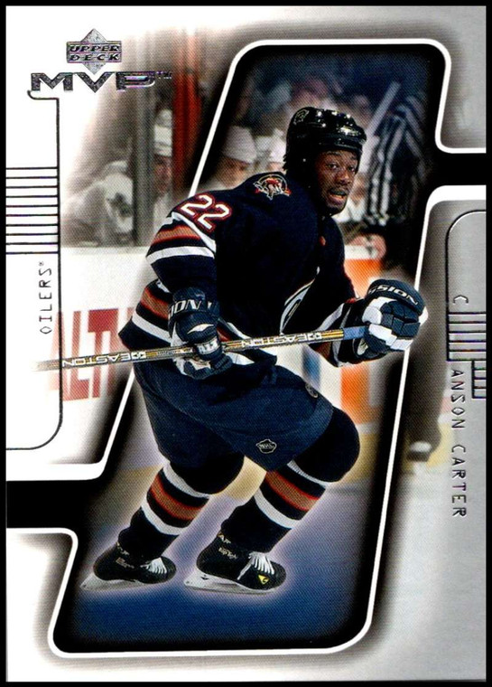 2001-02 Upper Deck MVP #73 Anson Carter NM-MT  Edmonton Oilers 