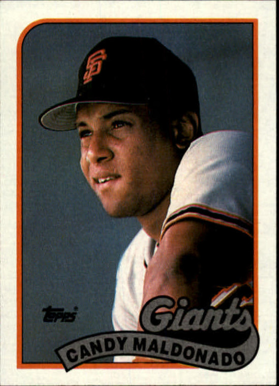 1989 Topps #495 Candy Maldonado NM-MT San Francisco Giants 