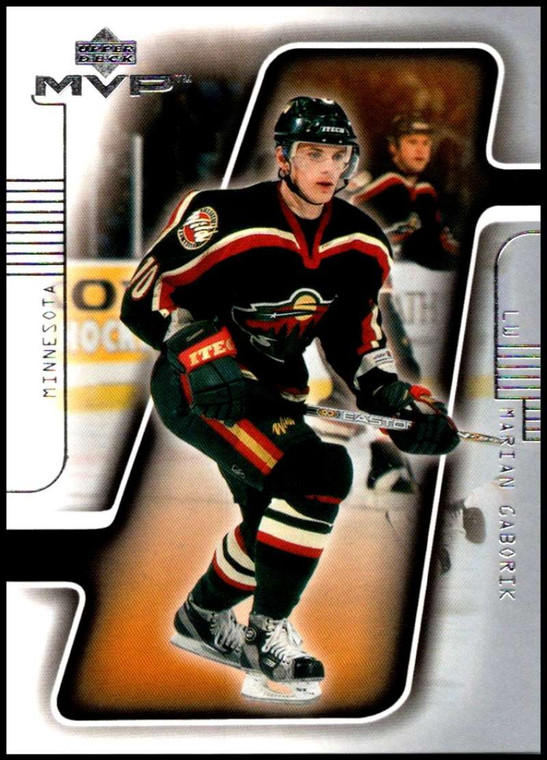 2001-02 Upper Deck MVP #91 Marian Gaborik NM-MT  Minnesota Wild 