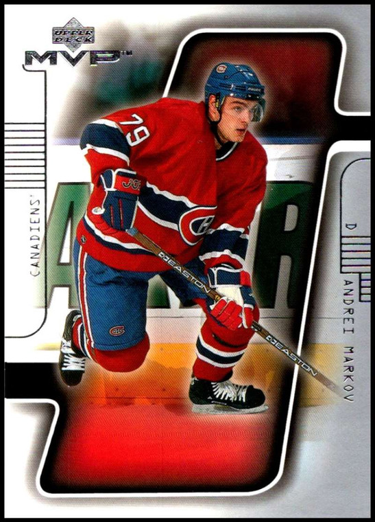 2001-02 Upper Deck MVP #103 Andrei Markov NM-MT  Montreal Canadiens 