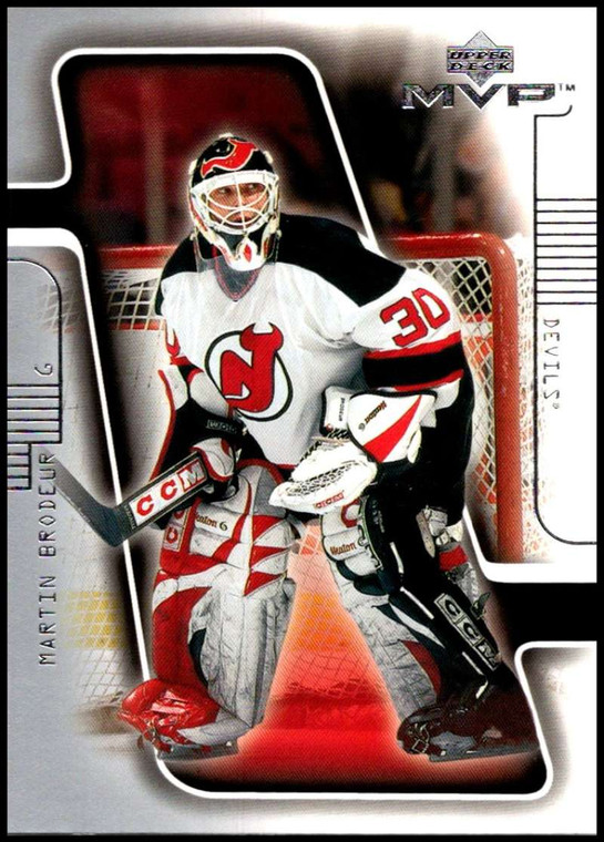 2001-02 Upper Deck MVP #110 Martin Brodeur NM-MT  New Jersey Devils 