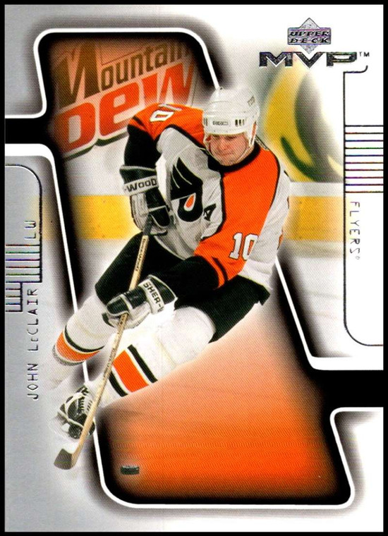 2001-02 Upper Deck MVP #140 John LeClair NM-MT  Philadelphia Flyers 