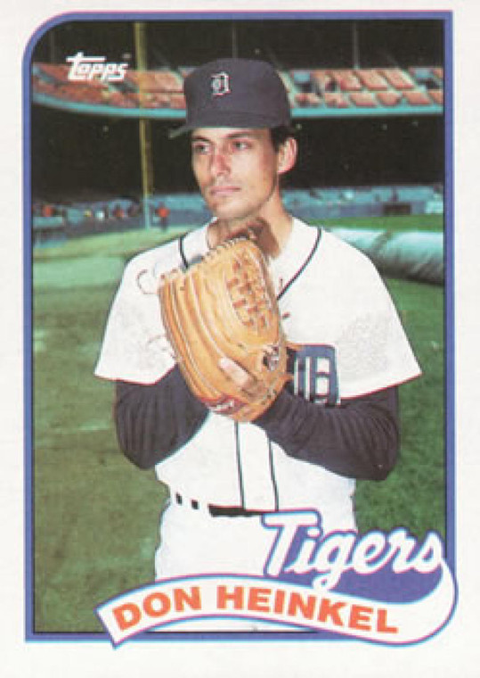 1989 Topps #499 Don Heinkel NM-MT Detroit Tigers 