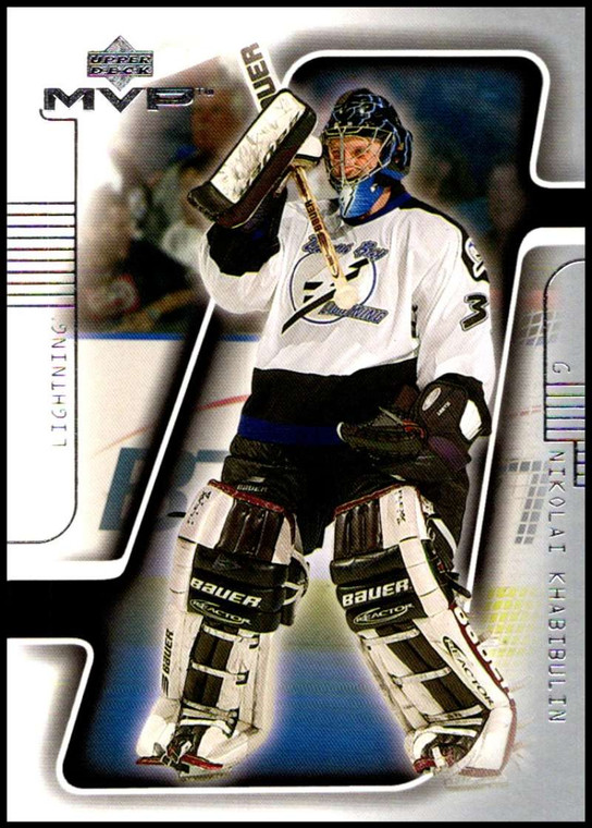 2001-02 Upper Deck MVP #171 Nikolai Khabibulin NM-MT  Tampa Bay Lightning 