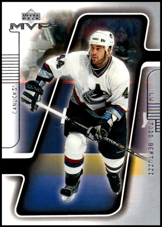2001-02 Upper Deck MVP #181 Todd Bertuzzi NM-MT  Vancouver Canucks 